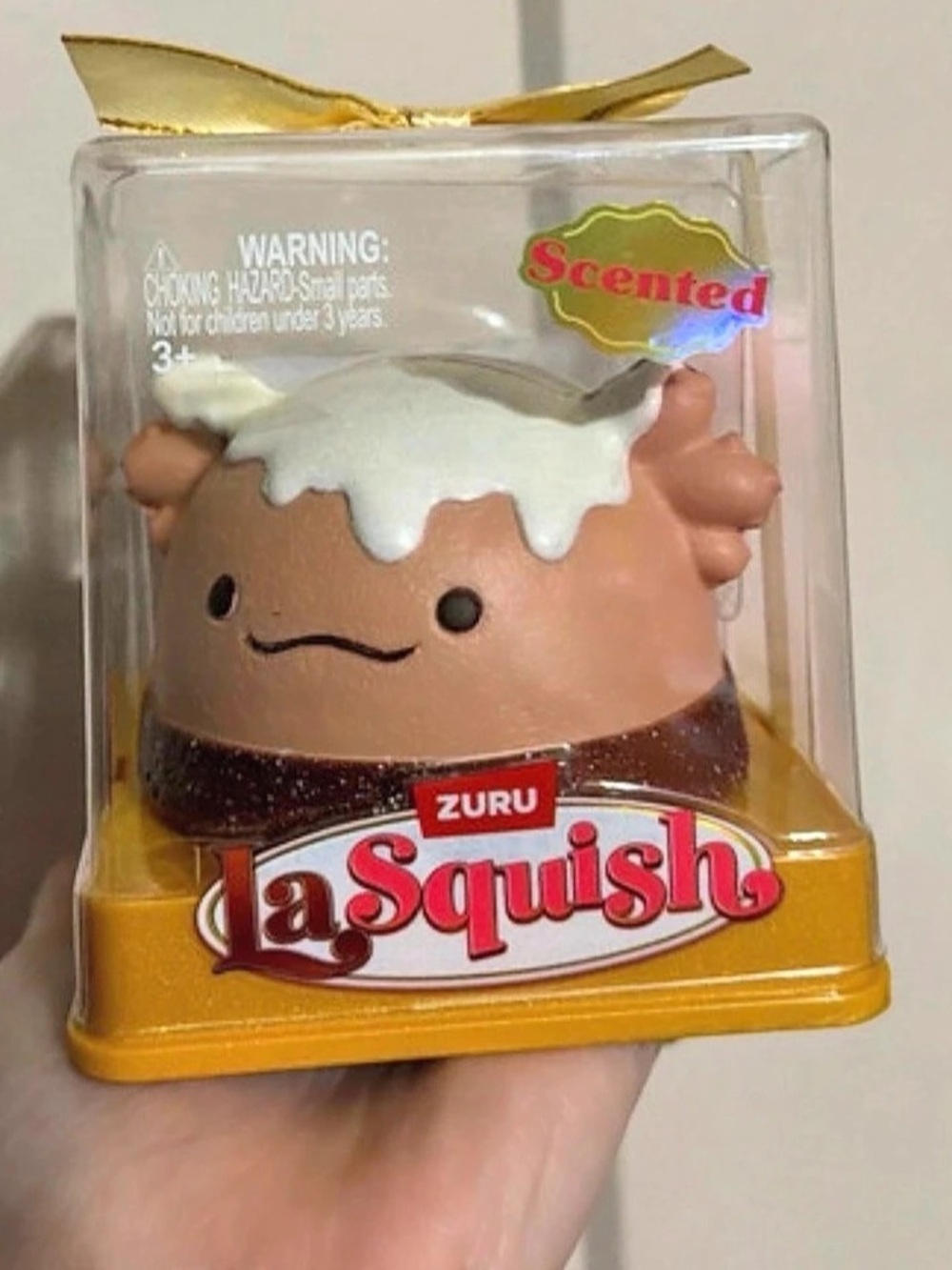 Zuru Scented La Squish Scented Squishy Toy Brown & White NWT